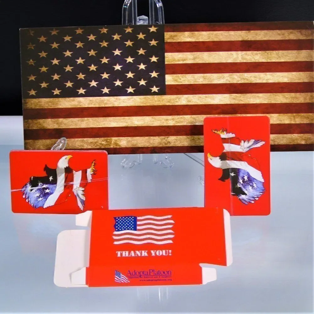 Patriotic Americana Deck of Playing Cards